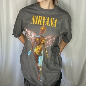 Nirvana Vintage Wash Tshirt Unisex